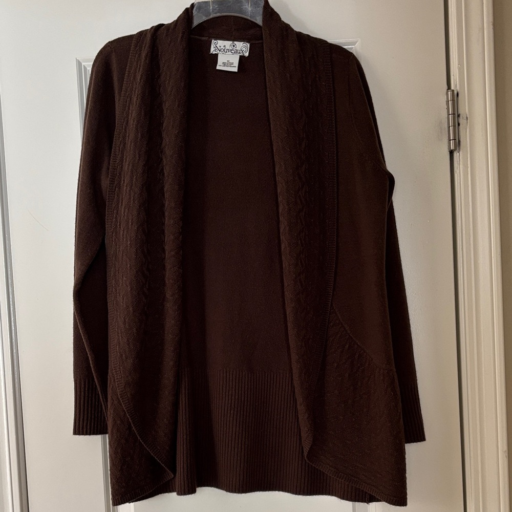Brown Women's Open Sweater